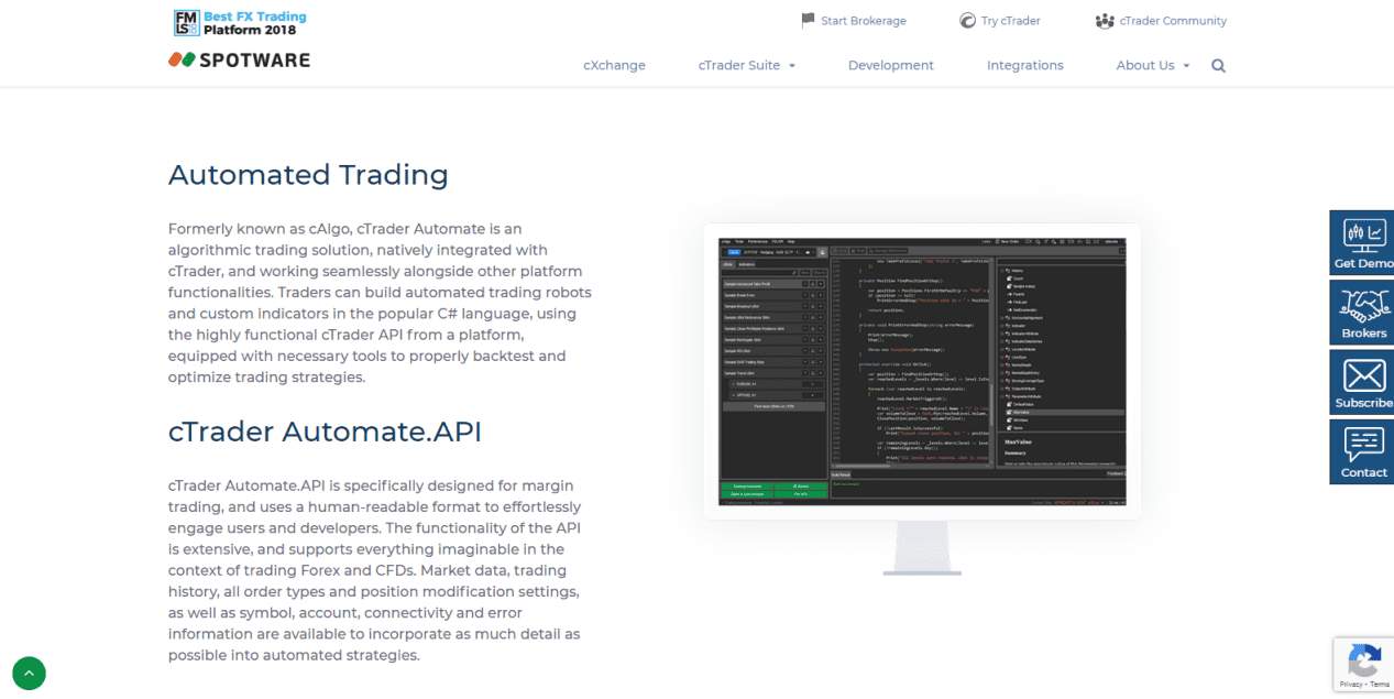 automated trading via cTrader platform automated trading via cTrader platform